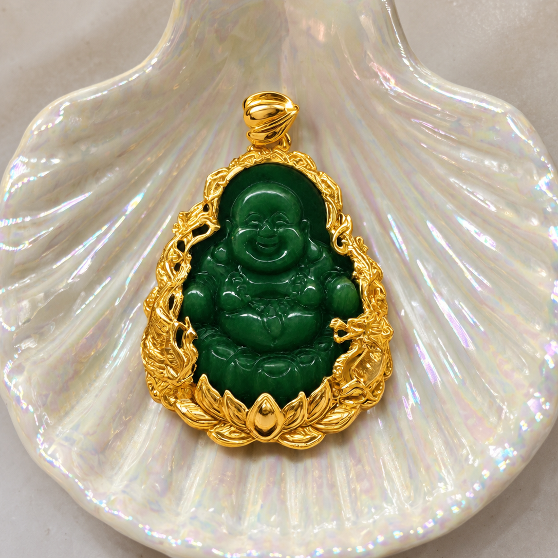 Jade Laughing Buddha