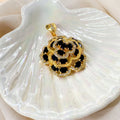 Crystal Rose Pendant