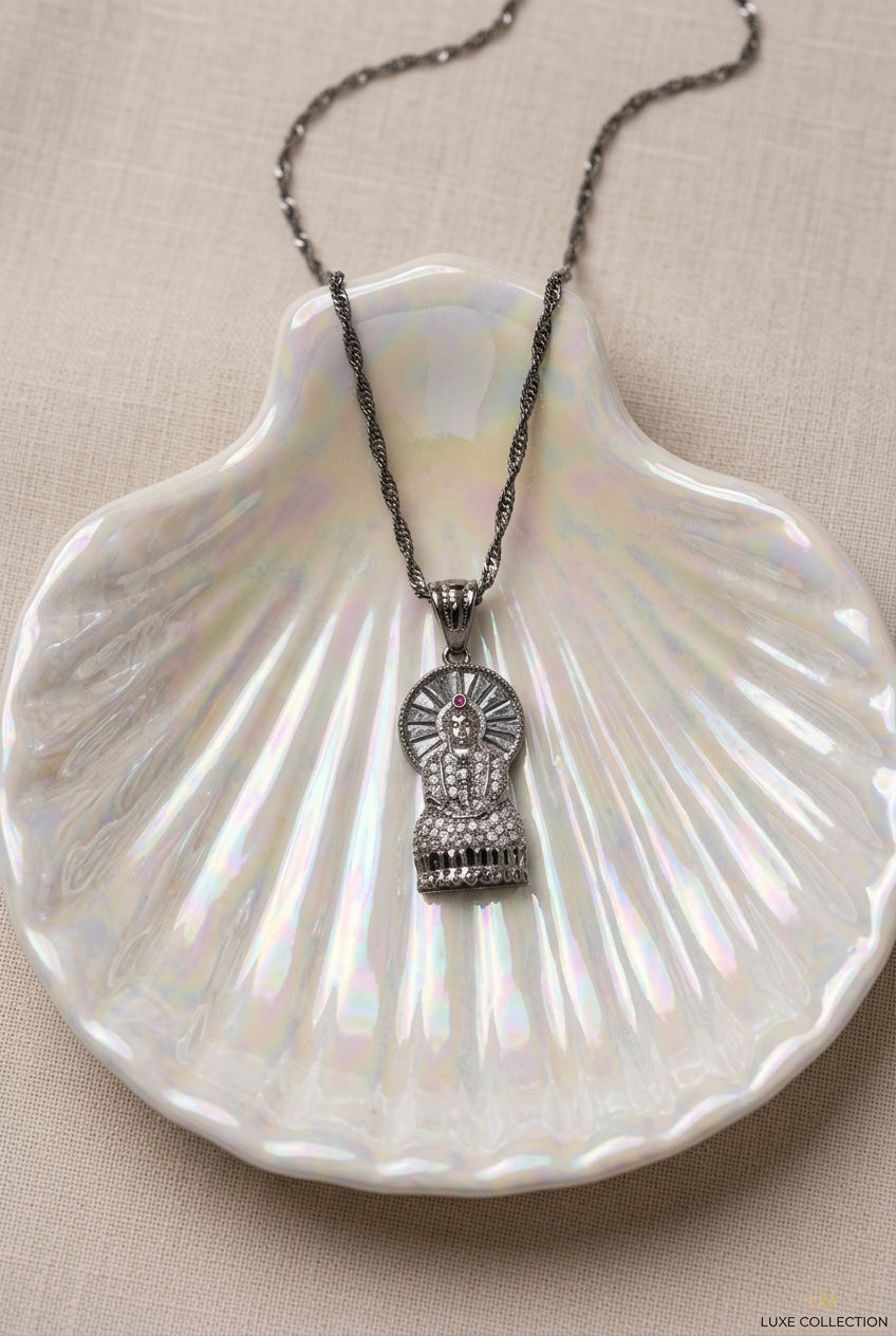 Guan Yin Buddha Necklace