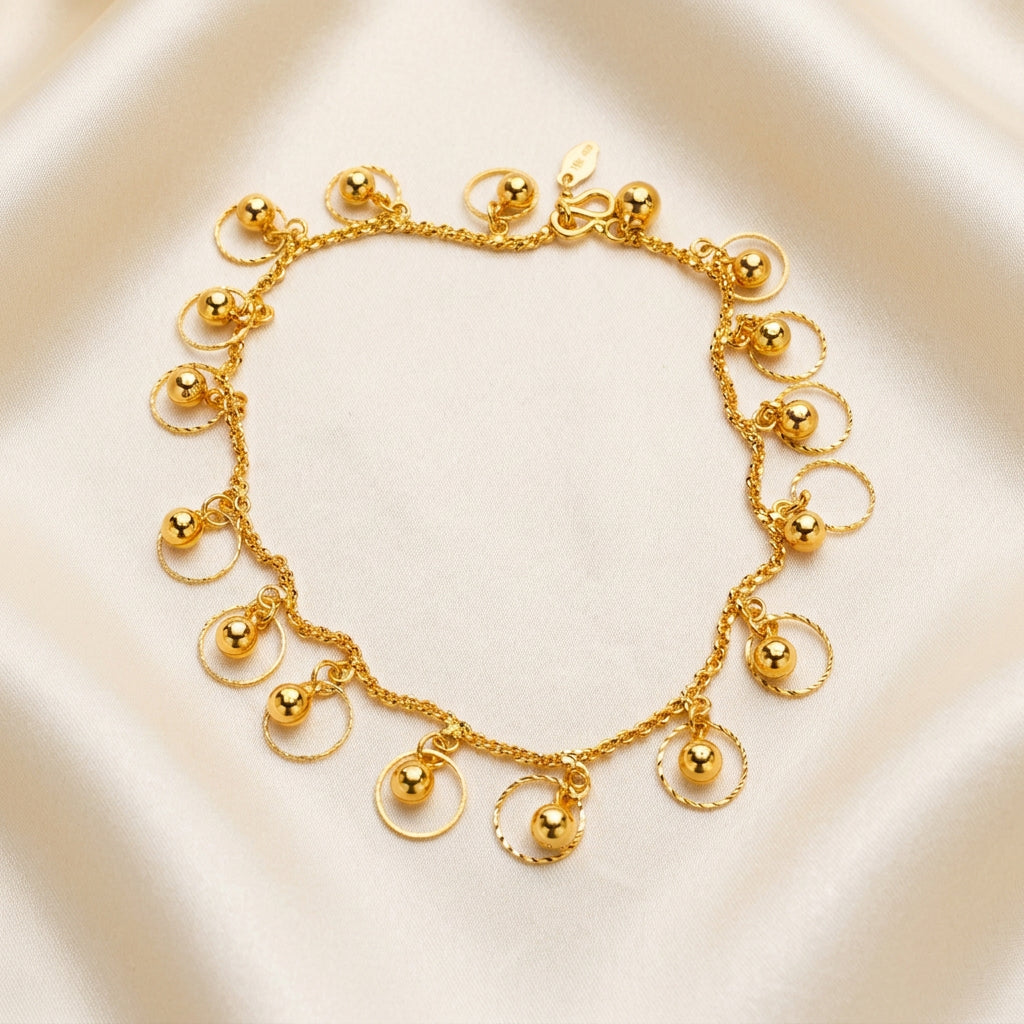 Bell & Rings Anklet