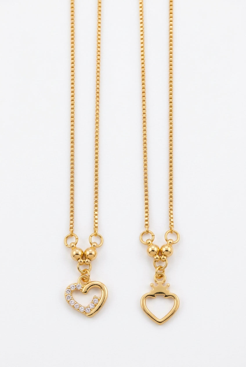 Cupid Heart Necklace (Baby)